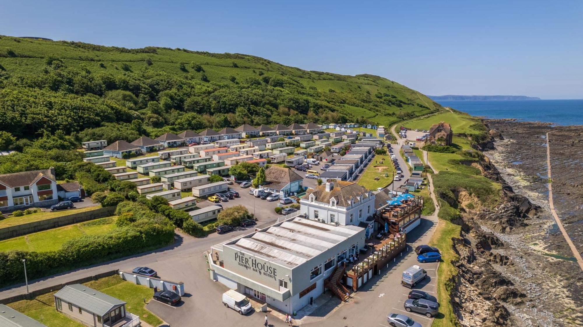 Deluxe Lundy View Villa With Sea Views ウエストワード・ホー エクステリア 写真